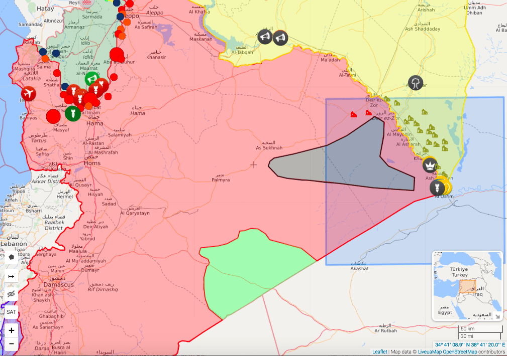 Image Syria map