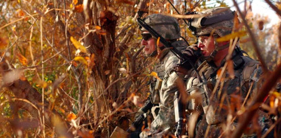 Image [Captain Jason Good during a patrol in Al Jabor][Source: U.S. Army photo by Staff Sergeant Sean A. Foley (Released)]