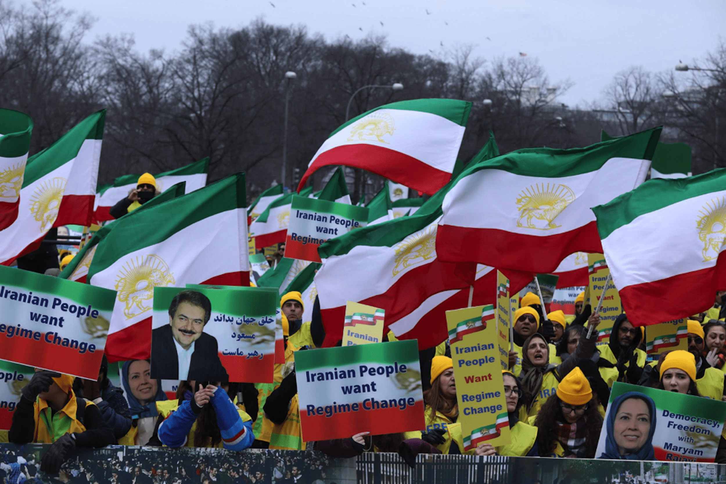 [NCRI Supporters rallying in Washington D.C. on March 8th, 2019. (Photo: Bruce Boyajian)]