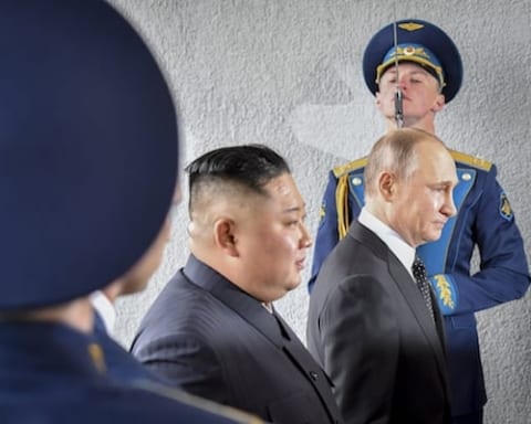 Image What exactly is the extent of Russia’s influence on North Korea? [Lima Charlie News][Photo: Yuri Kadobnov]